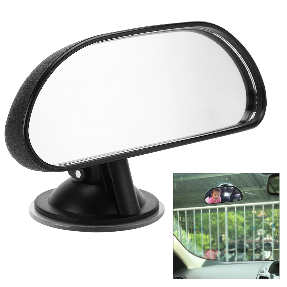 145 x 95 x 75 MM Sredini Avto Rearview Mirror Varnost Enostaven Prikaz Baby Viewer Znotraj Rearview Mirror z Bedak za Avtomobile Vozil
