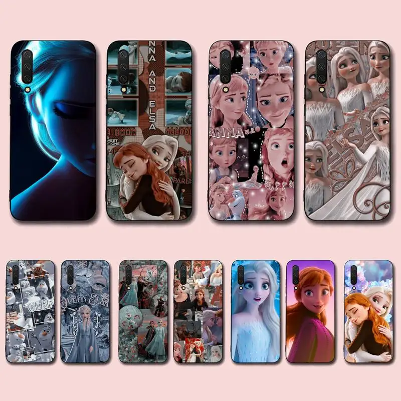 Disney Zamrznjene Elsa Ana Primeru Telefon za Xiaomi mi 5 6 8 9 10 pro lite SE Mix 2s 3 F1 Max2 3