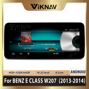 10.25 inch Android Avto Radio Za Benz, E Razred W207 2013 2014 Avto GPS Navigacija Multimedia Player  10