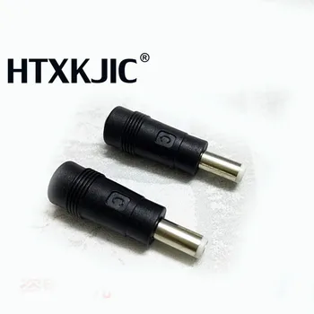 10 Kos 5.5*2.1 mm ženska na 5,5 x 2,5 mm moški AC DC Napajalni Konektor Adapter Debelo  10