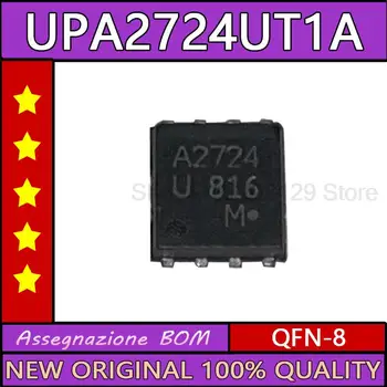 10PCS A2724 UPA2724 UPA2724UT1A QFN-8 Novo izvirno čipu ic,  5