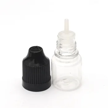 20pcs Prazno 3ml PET Trde Plastike Kapalko Steklenico Z Childproof Skp E Tekočine Iglo Jasno Tehtnica  1