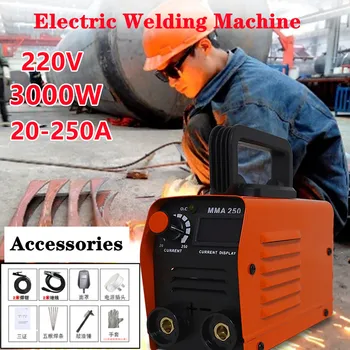 220V 20-250A veljavne Uredbe Električni Varilni Stroj Gospodinjski Samodejno Prenosni Učinkovit Električni Varilni Stroj Set  4