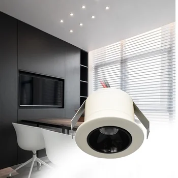 2W 3W Mini Ledspot Stropna LED Spot Mikro Vgradne Luči Glare Brezplačno Ogenj Leed za Branje Soba Označite Predmete oziroma Področja  10