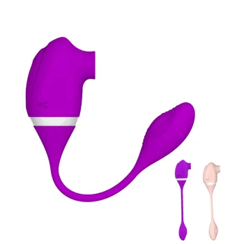 5ps 2 V 1 Klitoris Bedak Vibrator Z Vibracijsko Jajce Klitoris G Spot za Stimulacijo Vakuumsko Sesanje Za Ženske, Seks Igrače  10