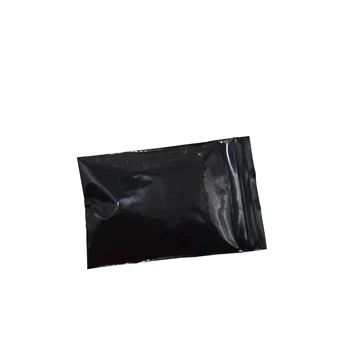 8*12 cm, Črna Motno Plastičnih Zip Lock Paket Torbe Debelo 200pcs/veliko Toplote Sealable PE Plastični Trgovina Ziplock Pakiranje Torbica  5