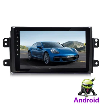 9 Inch Android 9 Avto Multimedijski Predvajalnik, GPS Navigacija Stereo Radio za 2007-2014 Suzuki SX4  10