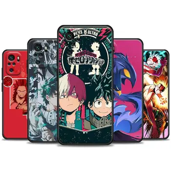 Anime Moj Junak Univerzami Primeru Telefon Za Xiaomi Redmi Opomba 11 10 9 8 Pro 9S 8A 10S 11S Mehko Kritje Za Redmi Opomba 8Pro 10Pro  5