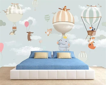 beibehang velikosti po Meri Fantazija modni stereo klasičnih živali, balonom, spalnica, dnevna soba stene papirja de papel parede 3d ozadje  10