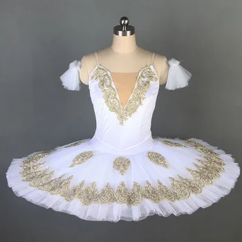Beli Balet Tutus obleko otrok, Swan lake Balet Ples Kostume, obleke strokovno dekleta tutu obleko plesno Obleko Obleko  10