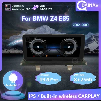 CarPlay 256GB 2 Din Android 11 Avtomobilski Stereo sistem, Video Predvajalnik Za BMW Z4 E85 2002-2009 NBT Sistem avtoradio Autoradio Vodja Enote GPS nav  10