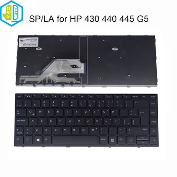 LA latinsko prenosni pc tipkovnica za HP Probook 430 440 445 G5 zhan 66 Pro g1 L00736 L09547 141 091 laptop zamenjava tipkovnice  10