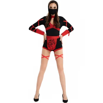 M-xxl Halloween Cosplay Shinobi Cosplay Kostum Ženske, Ninja, Cosplay Japonski Ninja Kostum Igre Enotno Igro Bitka Obleko  10