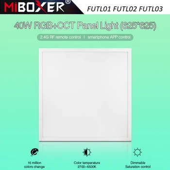 MiBOXER 20 W 40 W RGB+SCT LED Panel Svetlobe 2.4 G Daljinski Nadzor in Pametni APP WiFi Nadzor in Alexa Glasovni Nadzor FUTL01  10