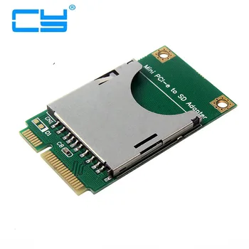 Mini PCI-E Express pcie pci express pci-express kartica SD SDHC MMC, Memory vmesniško Kartico Pretvornik Reader  0