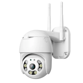 Notranje Varnostne Kamere 1080p WiFi Kamera 360° Doma Fotoaparat z App-Night-Vision,2-Way Audio,Človeško Zaznavanje Gibanja Progi  10