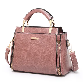 Nov preprost torbici PU usnje kvadratek vrečko temperament messenger torba moda gospa je vreča barva  5