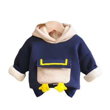 Nove Zimske Otroška Oblačila Otrok, Fant, Dekle Moda Debel Bombaž Hoodies Malčka Priložnostne Kostum Za Malčke Otroci Sweatshirts Šport  5
