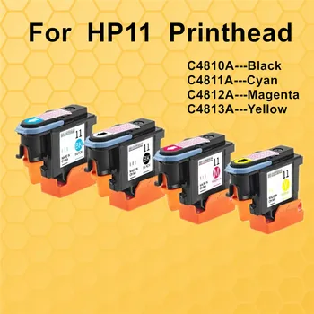 Print Head HP11 Tiskalnik Glava tiskalna glava Za HP100 HP510 HP800 HP110 HP11 C4810A C4811A C4812A C4813A HP500 Tiskalnik Del  10