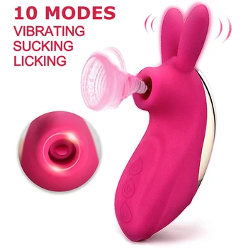 Sesanju Vibrator Žvečilni Gumi Jezika Spolno Vibracije Sesalni Nastavek Klitoris Ustni Lizanje Vaginalne Stimulator Ženski Spol Igrača  10