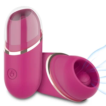Silikonski Jezika Lizanje Klitoris Vibratorji 9 Načini G-Spot Vibracijska Vagina Magnetni Stimulator Polnjenje Odraslih Spolnih Igrač Za Moške, Ženske  10
