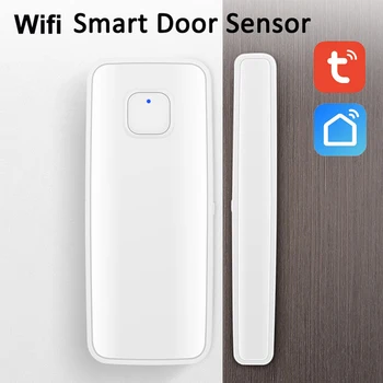 Smart Wireless Vrat Senzor Odpri Zapri Detektor App Obvestila dvostranski Samolepilni Protivlomni Alarm Ni Treba Hub  10