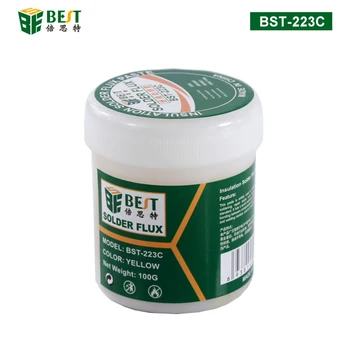 Spajkalna Pasta Varjenje Talilo za mehko Spajkanje SMD PCB BGA Lead-free Tekoče Kolofonije Izolacijo, na primer s spajkanjem Tok Prilepite BST-223C 100 g  4
