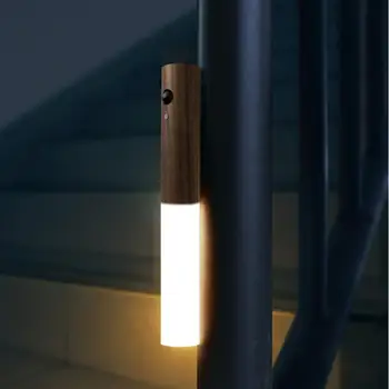 Stenska Svetilka 1 Nastavite Praktično Glare Brezplačno Doma Dekoracijo Samodejni Vklop/Izklop Notranji Senzor Gibanja LED Nočna Lučka za Dom  10