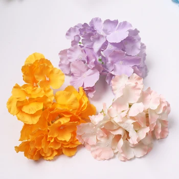 Umetno cvetje 18 cm hydrangea umetne svile, cvet, cvetje, poročni dekoracijo doma cvet steno DIY ozadju dekoracijo  5