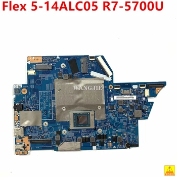 Uporablja Za Lenovo Flex 5-14ALC05 Prenosni računalnik z Matično ploščo R7 5700U CPU+16 G RAM 5B21B84992 203021-1 448.0MD08.0011 100% Testirani Ok  4
