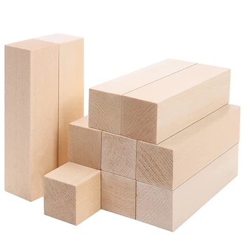Velika Carving, Wood Blocks (10 Pack) 4 X 1 X 1 Cm Nedokončane Basswood Projekta Plovila za Vgradnjo DIY Hobi Za Začetnike  5
