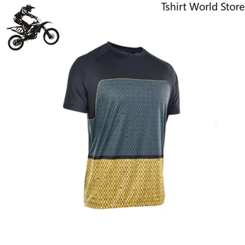 Vroče Prodaje Motoristična Oblačila Mountain Bike Srajce Pro Team Spustu Jersey MTB Offroad DH Vrhovi Kratek Rokav T-shirt Kolesarjenje Obrabe  5