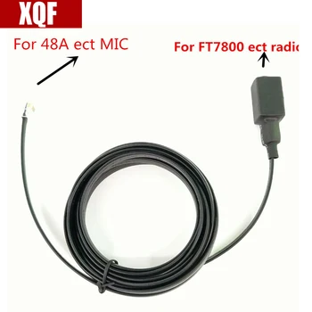 XQF 3m/9.8 m 6-Pin Izmenljive Ločitev Roke Mikrofon podaljški za Yaesu Radio FT7800, FT7900, FT8800, FT8900  3