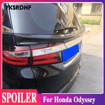 Za Honda Odyssey 2015-2019 visoko kakovostnih Ogljikovih Vlaken zadaj boot Krilo Spojler Zadnji Strešni Spojler Krilo Prtljažnik za Ustnice Boot Pokrov  10