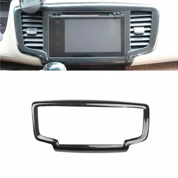 Za Honda Odyssey 2015-2020 1PC Ogljikovih Vlaken ABS Avtomobilsko Navigacijo Nadzorni Plošči klimatska Naprava Prezračevalni Odprtini Kritje Trim Avto Styling  4