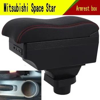 Za Mitsubishi mirage Prostor Star armrest polje osrednji Trgovina vsebina škatla za Shranjevanje s skodelico imetnika pepelnik USB vmesnik  3