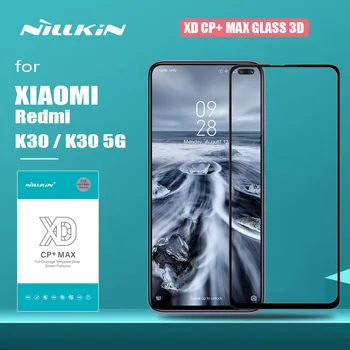 za Xiaom Redmi K30 K30 5G Stekla Nillkin XD CP+ Max Polno Kritje 3D Kaljeno Steklo Screen Protector za Xiaomi Redmi K30 5G Stekla  5
